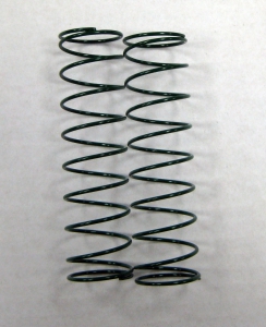 GS Racing Rear shock springs, Medium (1.4mm/P12)(Green)