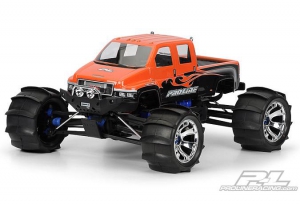 Proline Кузов трак 1/8 - GMC TopKick Clear Body for T/E-MAXX® 3.3, REVO® 3.3, Savage and E-REVO® (with trimming)