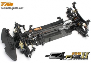 Team Magic Шасси туринг 1/10 Electric - 4WD Team Magic E4RS II EVO (Spool Ver.) в разборе