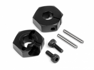 HPI Хаб задний HEX (CLAMP TYPE/ BLACK/ 2шт)