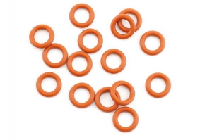 Kyosho Silicone O-Ring(P6/Orange)15Pcs