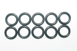 Kyosho Silicone O-Ring(P8/Black) 10Pcs