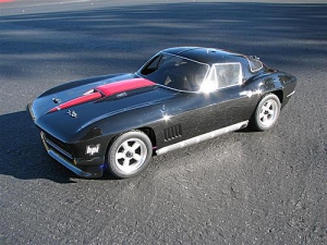 HPI Кузов 1/10 - 1967 CHEVROLET CORVETTE STINGRAY (200mm) некрашеный