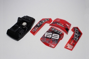 Kyosho Outer panel set (Red /AXXE)