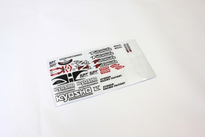 Kyosho Sticker Sheet (PLAZMA FORMULA)