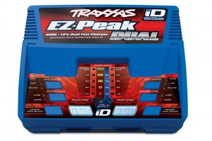 Traxxas Зарядное устройство EZ-Peak Plus 4-amp NiMH/LiPo Fast Charger (Dual Output)