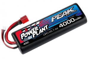 Peak Racing Аккумулятор Power Plant Lipo 4000 7.4 V 45C