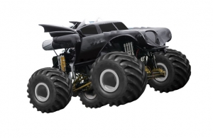 Модель монстр-трака Remo Hobby BATMAN 4WD 4WS (влагозащита)