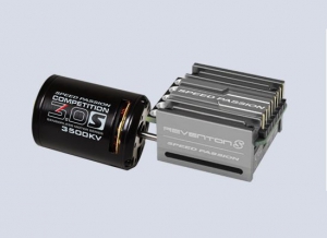 SpeedPassion Регулятор  Reventon-S  и мотор V3.0 S "3500KV" Reventon-S ESC 2S (Competition Silver color) with Competition V3.0 S "3500KV" motor Combo