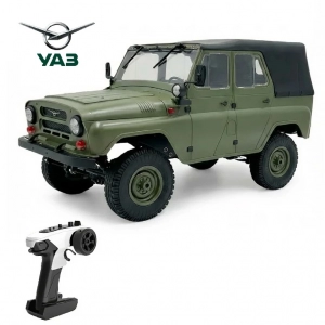 Радиоуправляемая модель машины УАЗ 469 1:12 (цвет зеленый) - WPLC94-GREEN