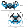 Квадрокоптер JXD Elfin FPV 512W