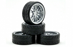 Team Magic Колеса E4D 1:10 Radials 2.2" (8 спиц) 4шт,