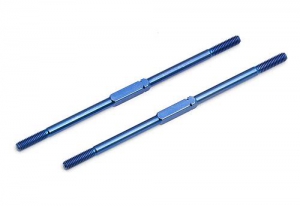Associated Тяги титановые 3.0'/76mm (2шт) blue