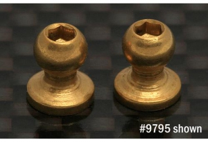 Associated Шаровые - Ti Nitride Ballstuds 4-40x.20 - short (2шт)