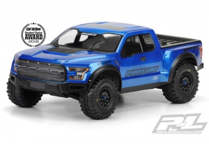 Кузов шорткорс 1/10 - 2017 Ford F-150 Raptor True Scale (Slash, SC10) некрашенный