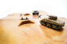VSTank Танки для ИК боев GermanTiger I + US M4 Sherman