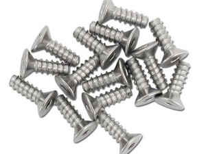 HPI TITANIUM TP FLAT HEAD SCREW M2.6 X 8MM (15PC)