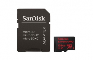 SanDisk Карта памяти microSDXC 128GB 100Mb/s Class 10