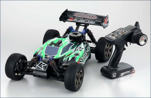 Модель багги Kyosho Inferno NEO 2.0 4WD 2.4Ghz (зелено-черный)