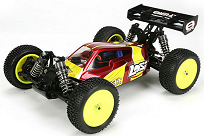 Модель багги Losi Mini 8IGHT Brushless 4WD (красный)