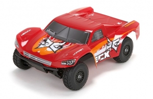 Модель шорт-корс трака ECX Torment SCT 4WD (красный/оранжевый)