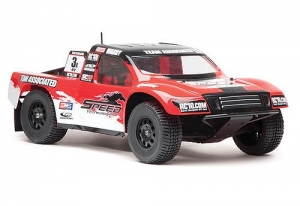 Модель шорт-корс трака Associated 2WD - SC10 кузов SPEED (2.4GHZ / БК двигатель / без АКБ И З/У)