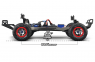 Модель шорт-корс трака Traxxas Slash Ultimate Brushless 4WD 2.4Ghz