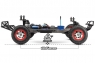 Модель шорт-корс трака Traxxas Slash VXL Brushless 4WD 2.4Ghz (Bluetooth Module)