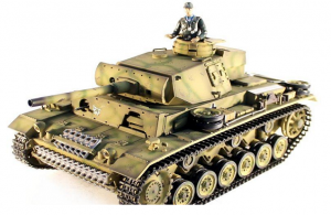 Радиоуправляемый танк Taigen 1:16 Panzerkampfwagen III 2.4 Ghz (ИК) TG3848-1A-IR