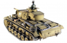Радиоуправляемый танк Taigen 1:16 Panzerkampfwagen III HC 2.4 Ghz (ИК) TG3848-1HC-IR
