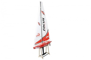 Focus 2.4G RTR sailboat,two color assorted, Mode 2,with 2.4G 4CH Radio JS9902