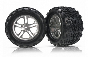 Traxxas Колеса в сборе Talon-Split Spoker, хром (2шт)