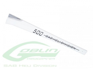H0275-S Хвостовая балка стеклопластиковая белая Goblin 500