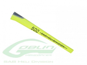 H0277-S Хвостовая балка стеклопластиковая желтая Goblin 500