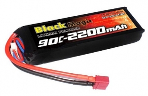 Аккумулятор Black Magic Li-Po 11.1V (3S) 2200mAh 90C T-Plug