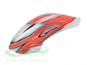 H0352-S Капот Goblin 500 Red/White для стандартных сервомашинок