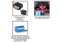 Радиоуправляемый шорт-корс трак 1:10 Remo Hobby 9EMU Racing Brushless 4WD 2.4Ghz RTR (синяя)