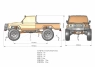 Радиоуправляемая модель для трофи-рейдов Yikong 4101 PRO Pickup 1/10 RTR (цвет серый) - YK-4101PRO-GR