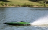Радиоуправляемый катер ProBoat Sonicwake 36" Self-Righting Brushless Deep-V RTR (зелёный)