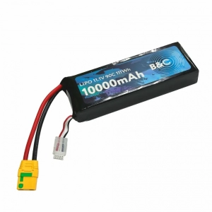 Аккумулятор Li-po B&C 10000 MAH 11.1V (3s) 90C, XT90S, Soft case
