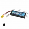 Аккумулятор Li-po B&C 10000 MAH 11.1V (3s) 90C, XT90S, Soft case