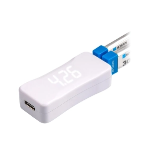 Зарядное устройство-тестер напряжения двухпортовое BetaFPV для 1s Lipo аккумуляторов с разъемом BT2.0