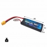Аккумулятор LiPo B&C - 7.4v 1800мАч 20C (2S, Softcase, разъём XT60)