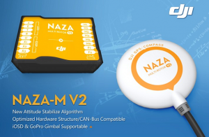DJI Naza-M V2 + PMU + LED + GPS
