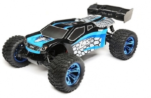 Трагги Losi 1:10 TENACITY-T Brushless 4WD (AVC), электро, RTR (черно-синий)