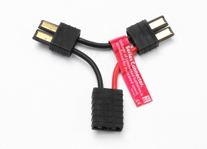 Wire harness, series battery connection traxxas