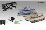 Радиоуправляемый танковый бой M1A2 vs Tiger 1:28 2,4G ZEGAN