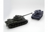Радиоуправляемый танковый бой T34 Tiger масштаб 1:28 