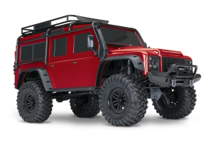 Радиоуправляемая модель краулера TRAXXAS TRX-4 1:10 Land Rover 4WD Scale and Trail Crawler Red