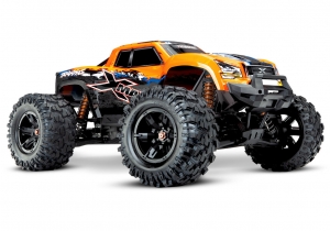 Радиоуправляемый монстр Traxxas X-MAXX 1:5 4WD 8S Brushless TQi Ready to Bluetooth Module TSM (оранжевый)